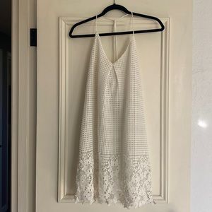 Astr The Label size medium white dress.